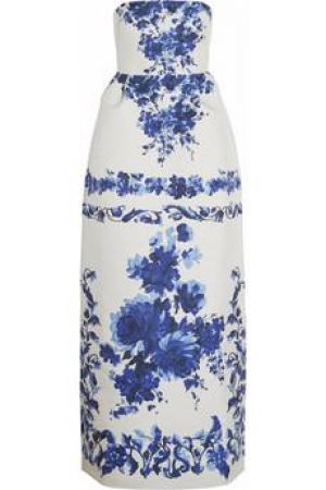 Valentino blue and white floral brocade gown.jpg